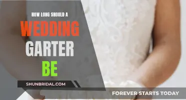 The Perfect Length: Wedding Garter Guide