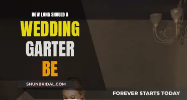 Choosing the Right Length for Your Wedding Garter