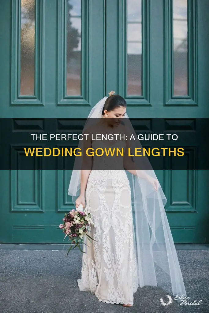 how long should a wedding gown be