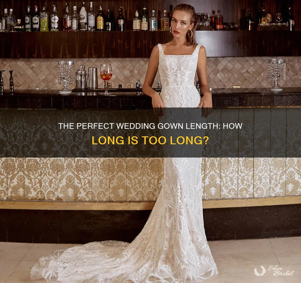 how long should a wedding gown be