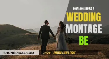 The Ideal Duration for a Wedding Montage