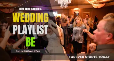 Creating the Perfect Wedding Playlist: How Long Should It Be?
