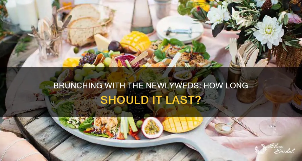 how long should an after wedding brunch be
