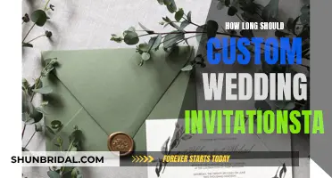 The Perfect Wedding Invite Timeline: When to Send Custom Invitations