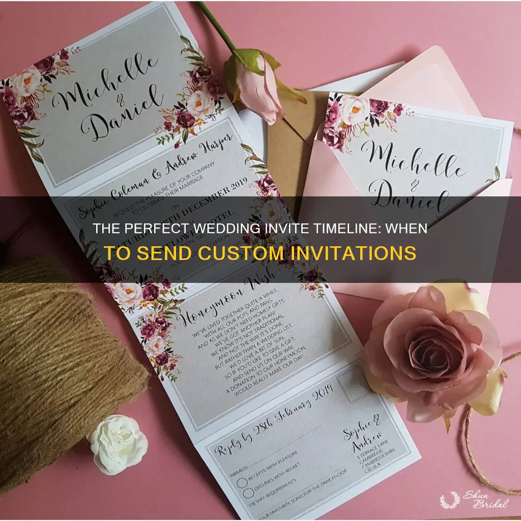 how long should custom wedding invitationstake