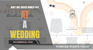 Planning the Perfect Wedding Dinner: Timing is Everything
