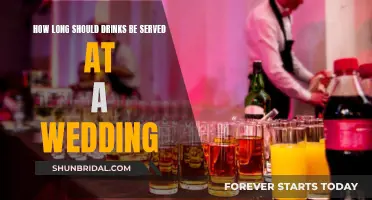 Timing Your Wedding: Drinks Service Duration