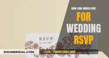 RSVP Etiquette: How Long Should You Give Your Wedding Guests?