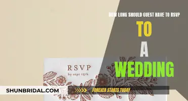 RSVP Etiquette: Wedding Guest Response Timing