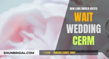 The Perfect Timing for a Wedding Ceremony