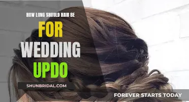 Wedding Updo Hair: Length for the Perfect Style