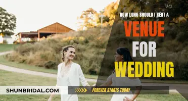 The Perfect Wedding Venue Duration: A Guide to Planning