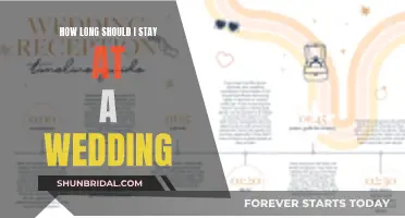 Weddings: How Long Should Guests Stay?