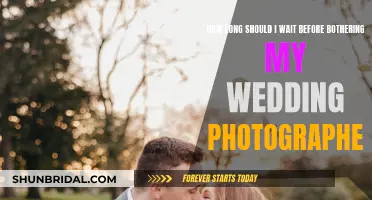 When to Expect Your Wedding Photos