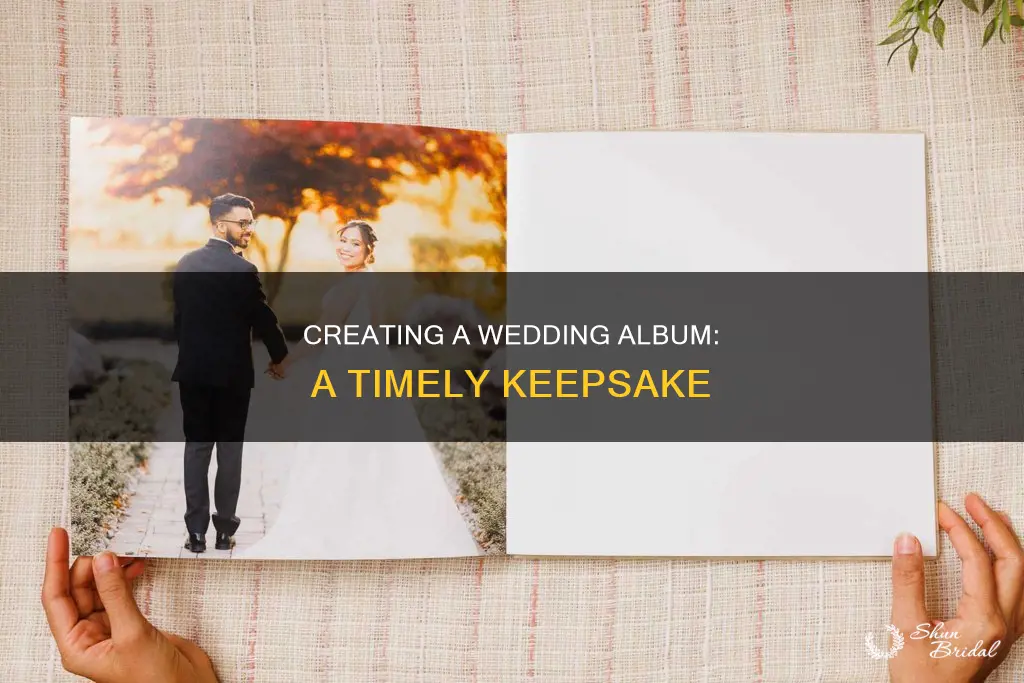 how long should it take to make a wedding album