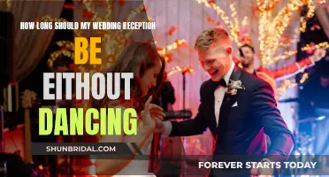 The Perfect Wedding Reception Duration: Balancing Time for Fun and Rest