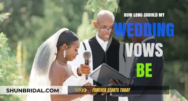 Perfect Wedding Vows: Ideal Length for Meaningful, Memorable Promises