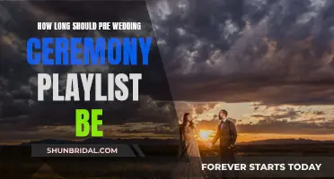 The Perfect Pre-Wedding Playlist Length: A Guide to Memorable Moments