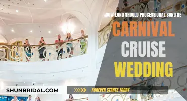 Choosing the Perfect Processional Song for Your Carnival Cruise Wedding