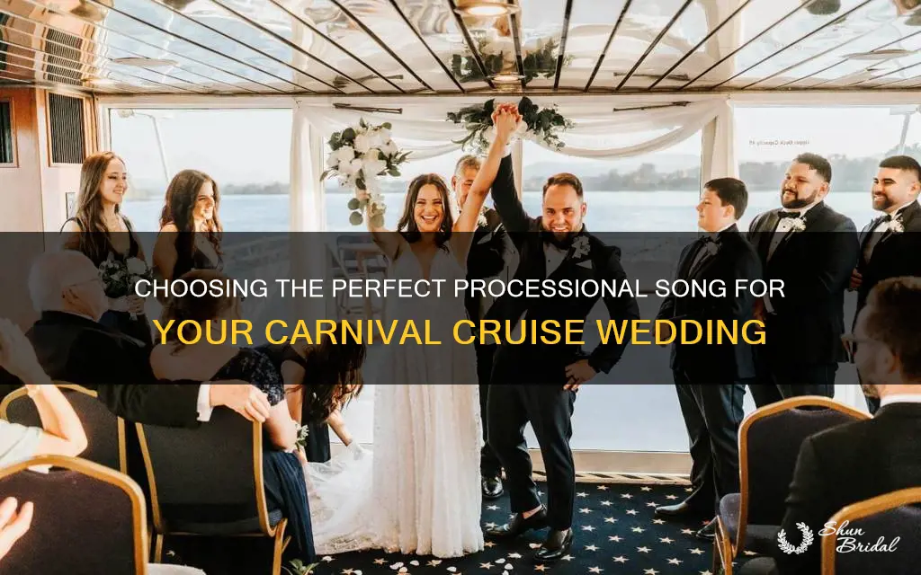 how long should processional song be carnival cruise wedding