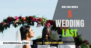 Planning a Wedding: How Long Should the Big Day Last?