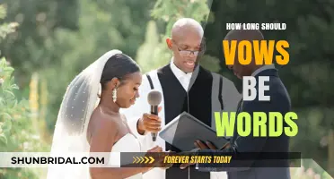 Crafting Perfect Wedding Vows: Ideal Length for Meaningful Words