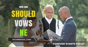 Crafting Timeless Wedding Vows: Ideal Length for Lasting Love