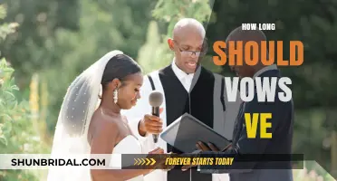 Crafting Timeless Wedding Vows: Ideal Length for Meaningful Commitments