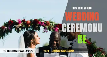 Planning a Wedding Ceremony: How Long is Too Long?