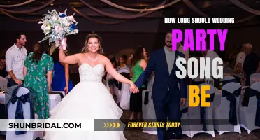 The Perfect Wedding Party Song Duration: A Guide to Memorable Moments