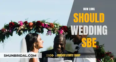 The Perfect Wedding Duration: How Long is Too Long?