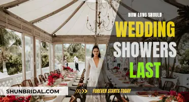 The Ideal Duration for a Wedding Shower