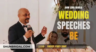 The Perfect Length for Wedding Speeches Revealed