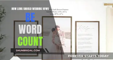 Wedding Vows: Perfect Length, Perfect Words