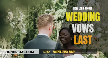 The Perfect Length for Wedding Vows: Saying 'I Do' Right