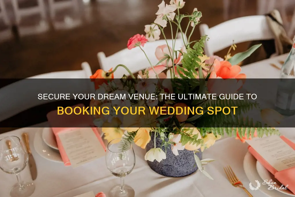 how long should you allow for wedding day venue booking