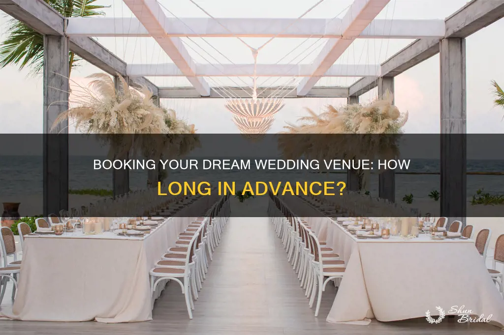 how long should you allow for wedding day venue booking