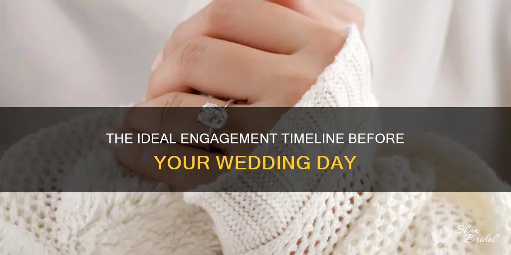 how long should you be engaged before the wedding