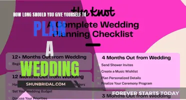 Planning a Wedding: How Long is Enough?