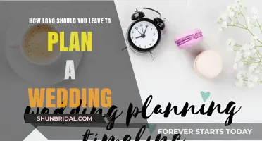 The Ultimate Guide to Wedding Planning: How Long to Leave Yourself