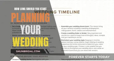 The Perfect Wedding Timeline: When to Start Planning