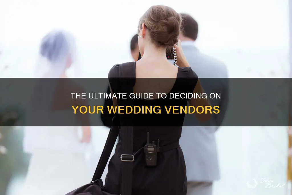 how long should you think about wedding vendor proposal