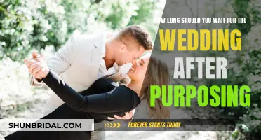 The Ideal Time Gap Between Proposal and Wedding