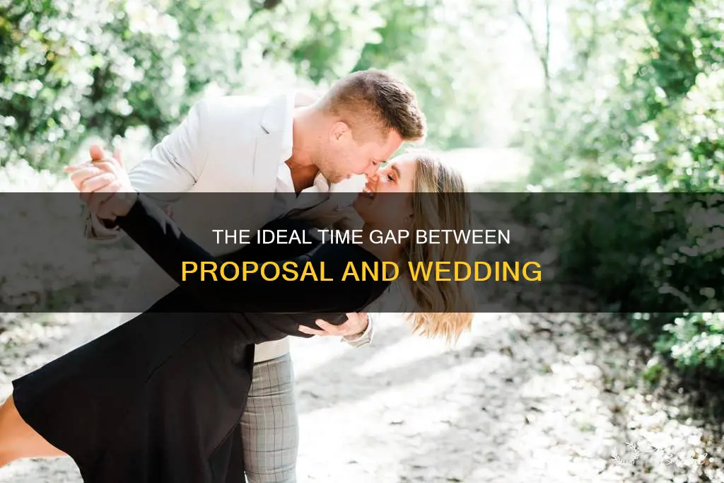 how long should you wait for the wedding after purposing