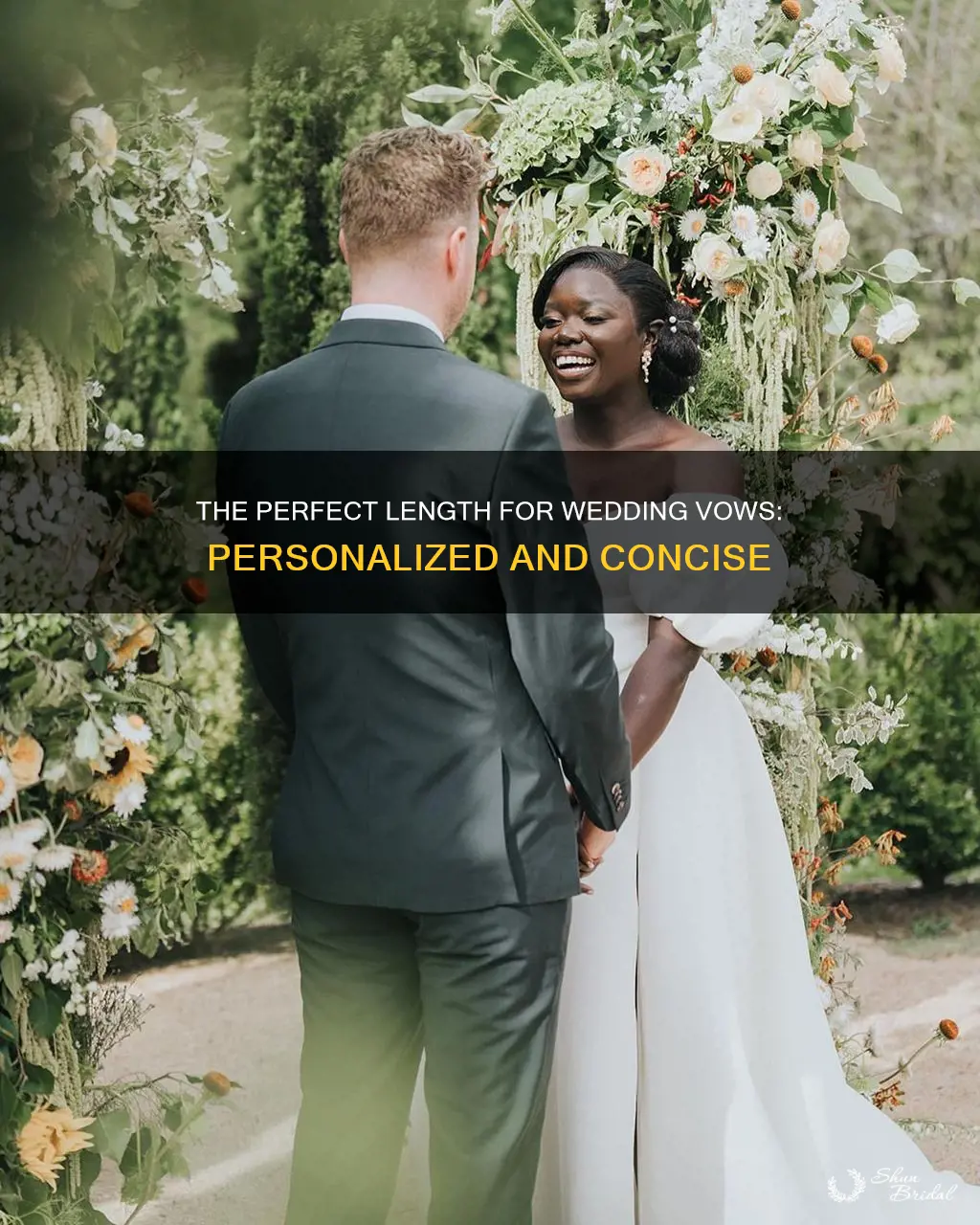 how long should your wedding vows be