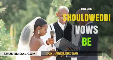 Crafting Perfect Wedding Vows: Ideal Length for Meaningful Promises