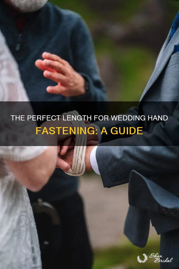 how long shpuld wedding hand fastening