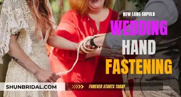 The Perfect Duration for a Wedding Hand Fastening Ceremony