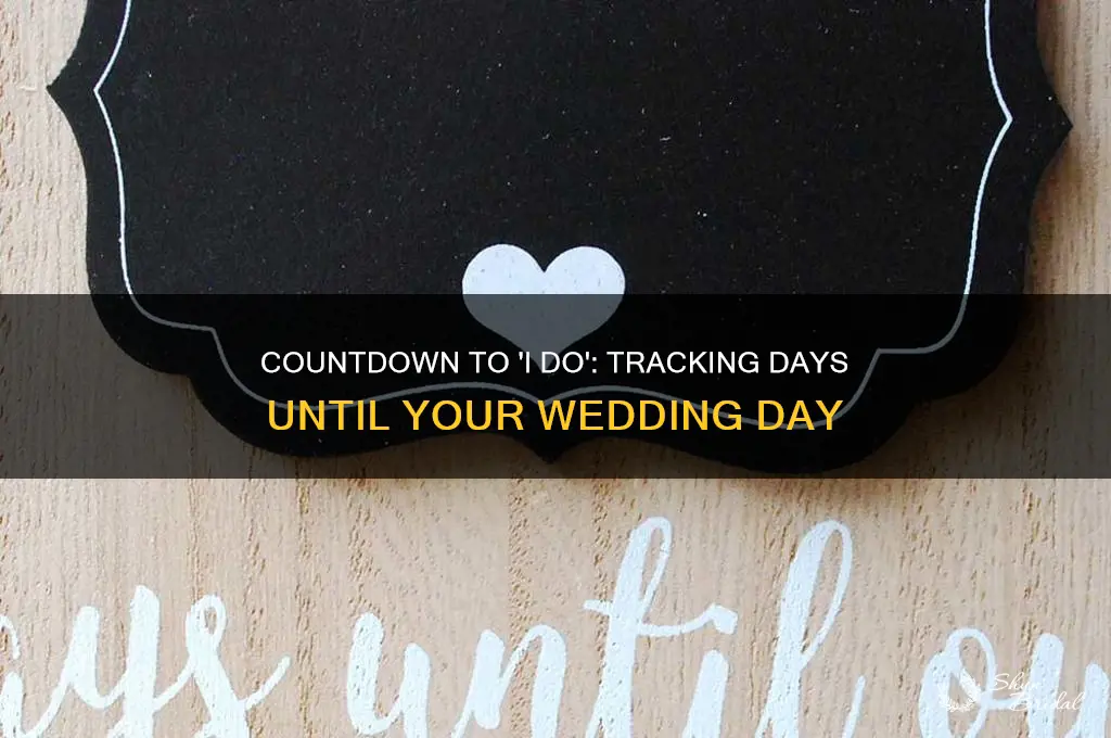 how long till my wedding day