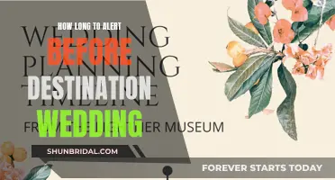 Alerting Guests for a Destination Wedding: How Far in Advance?